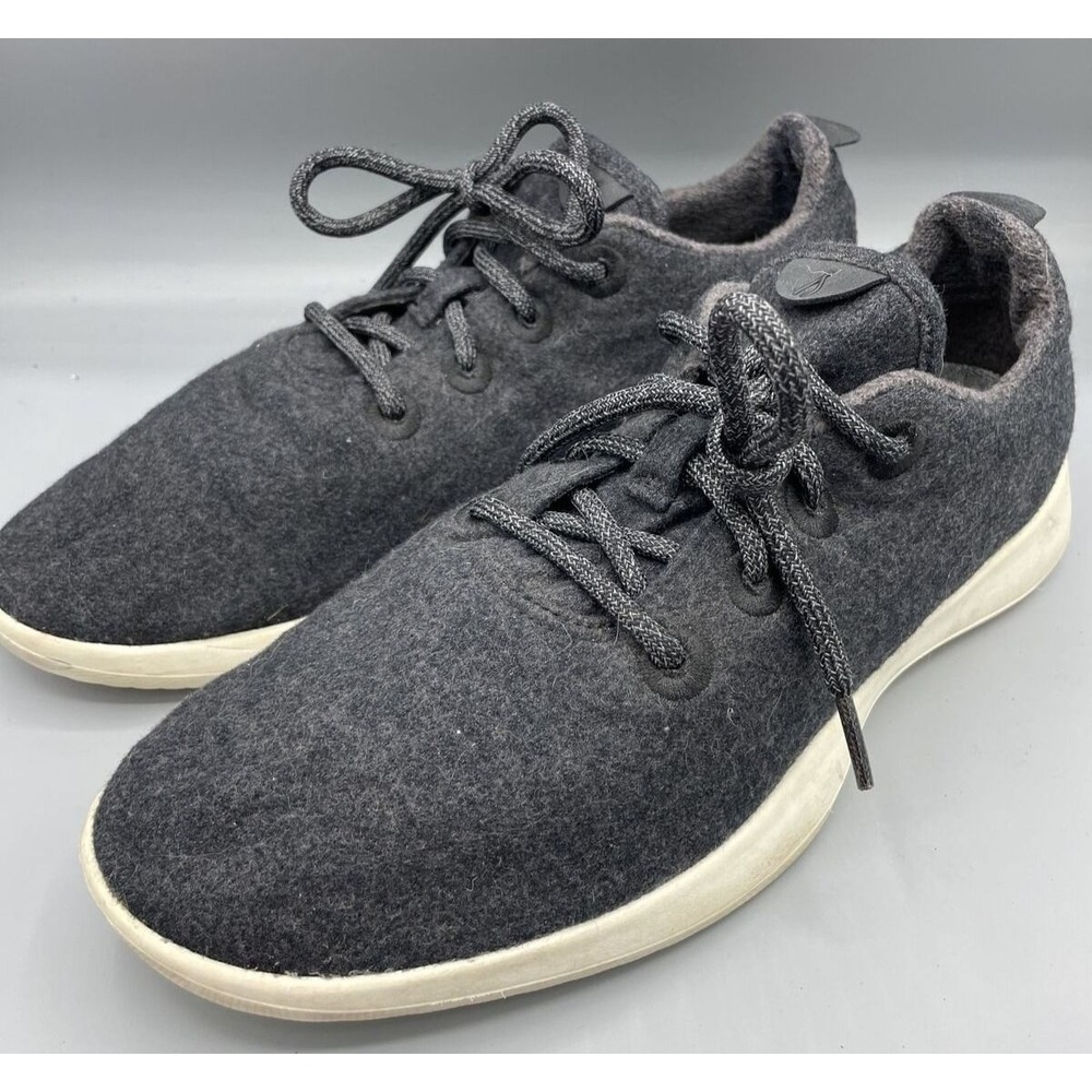 Allbirds Shoes Mens Size 11 Grey Merino Wool Lace Up Sneakers